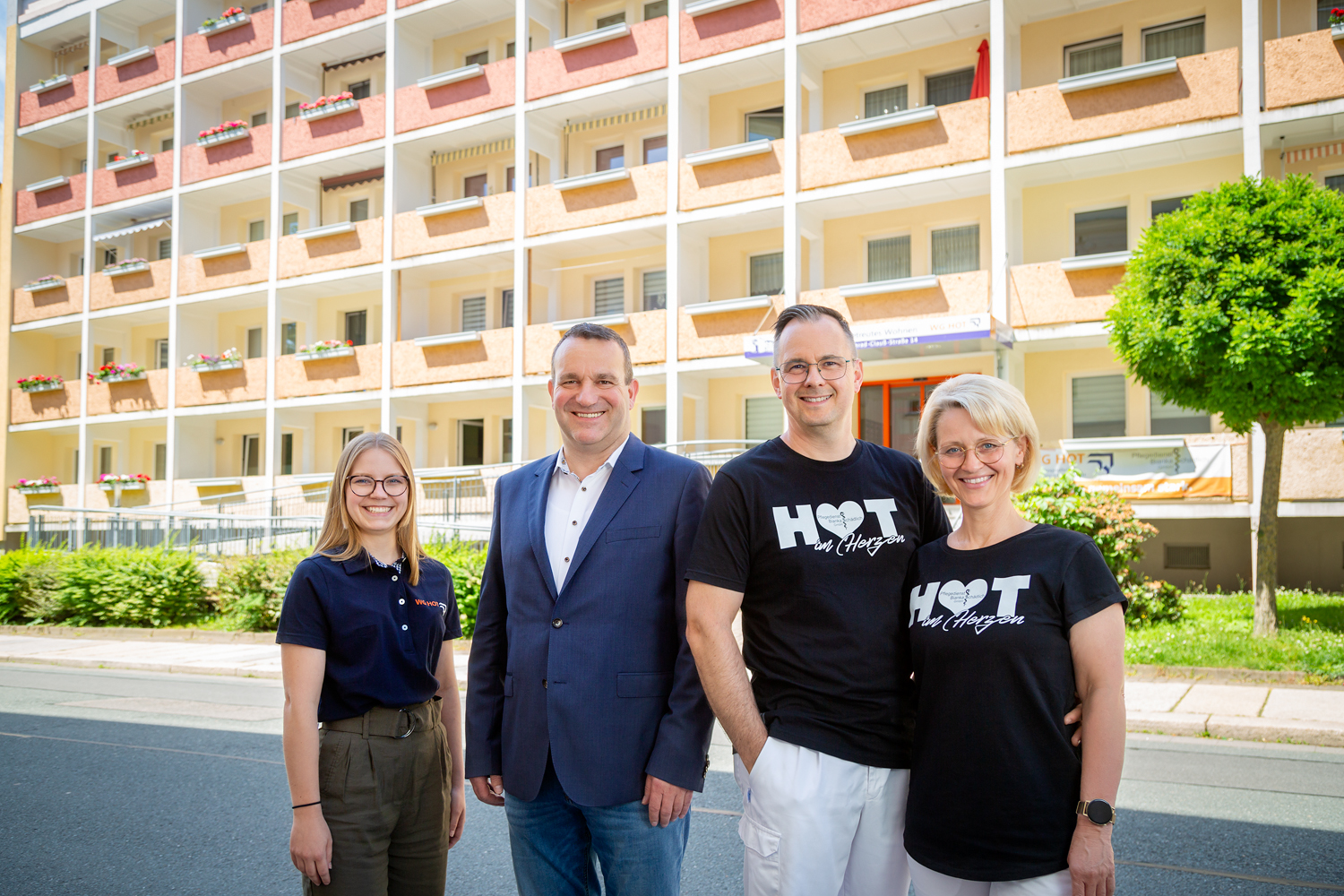 WG HOT Wohnungsgesellschaft, Pflegedienst-Schädlich-GmbH